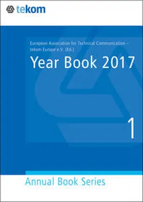 European Association for Technical Communication – tekom Europe e.V. / Hong / Orue |  Year Book 2017 | Buch |  Sack Fachmedien