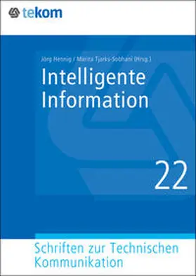Hennig / Tjarks-Sobhani / Heuer-James |  Intelligente Information | Buch |  Sack Fachmedien