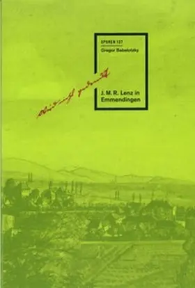 Babelotzky |  J.M.R. Lenz in Emmendingen | Buch |  Sack Fachmedien
