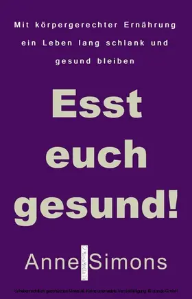 Simons |  Esst euch gesund! | eBook | Sack Fachmedien