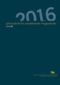 Meller |  Jahresschrift für mitteldeutsche Vorgeschichte / Jahresschrift für Mitteldeutsche Vorgeschichte 95 (2016) | Buch |  Sack Fachmedien