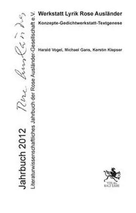 Vogel / Gans / Klepser |  Werkstatt Lyrik Rose Ausländer | Buch |  Sack Fachmedien