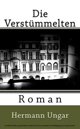 Ungar |  Die Verstümmelten | eBook | Sack Fachmedien