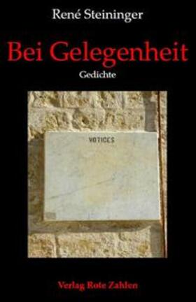 Steininger | Bei Gelegenheit | Buch | 978-3-944643-70-0 | sack.de