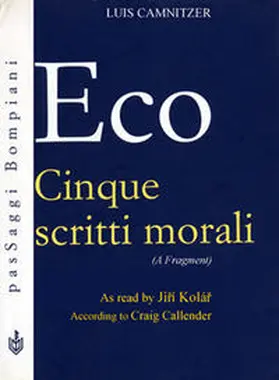 Camnitzer |  Eco Book | Buch |  Sack Fachmedien
