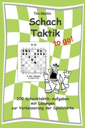 Martin |  Schachtaktik to go | eBook | Sack Fachmedien