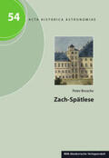 Brosche |  Zach-Spätlese | Buch |  Sack Fachmedien