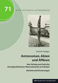 Rüdiger |  Astronomen, Akten und Affären | Buch |  Sack Fachmedien