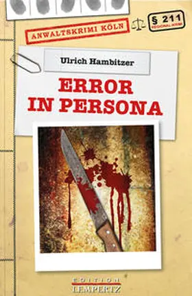 Hambitzer | Error in Persona | Buch | 978-3-945152-89-8 | www.sack.de