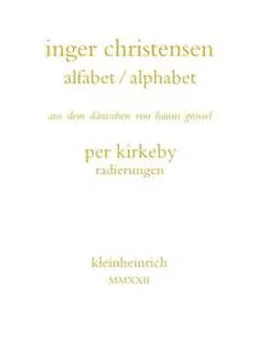 Christensen |  alfabet / alphabet | Buch |  Sack Fachmedien