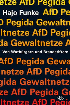 Funke |  AfD. Pegida. Gewaltnetze | Buch |  Sack Fachmedien