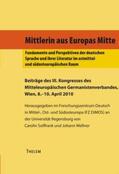 Scheuringer |  Tagungsband zur dritten Tagung des Mitteleuropäischen Germanistenverbandes | Buch |  Sack Fachmedien