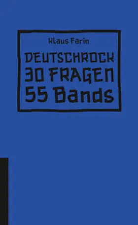 Farin | Deutschrock | Buch | 978-3-945398-33-3 | www.sack.de