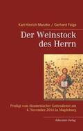 Sträter / Manzke / Gerhard |  Der Weinstock des Herrn | Buch |  Sack Fachmedien