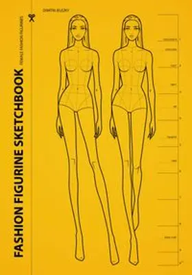 Jelezky / Eletski |  Fashion Figurine Sketchbook | Buch |  Sack Fachmedien