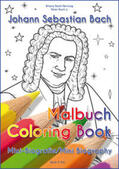 Bach / Bach jr. / Bach-Hertzog |  Johann Sebastian Bach - Malbuch/Coloring Book | Buch |  Sack Fachmedien