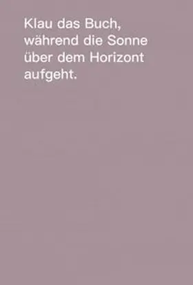 Horvitz |  Wie man Bücher klaut | Buch |  Sack Fachmedien