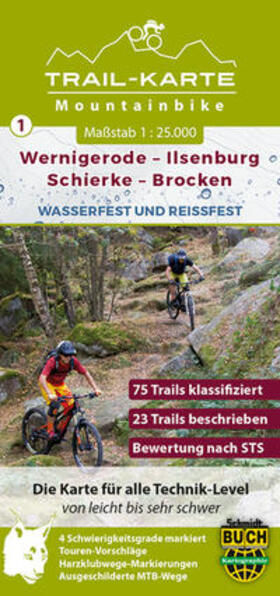 Schmidt | MTB (Mountain-Bike) Harz 1: Wernigerode - Ilsenburg - Schierke - Brocken | Sonstiges | 978-3-945974-14-8 | sack.de