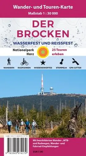Spachmüller |  Der Brocken 1:30 000 | Sonstiges |  Sack Fachmedien