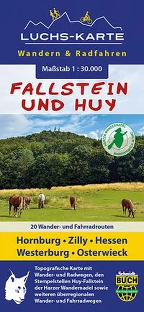 Schmidt |  Luchskarte Fallstein und Huy | Sonstiges |  Sack Fachmedien