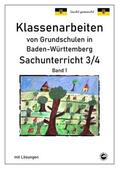 Arndt |  Klassenarbeiten von Grundschulen in Baden-Württemberg Sachunterricht 3/4 mit ausführlichen Lösungen nach Bildungsplan 2016. Bd.1 | Buch |  Sack Fachmedien