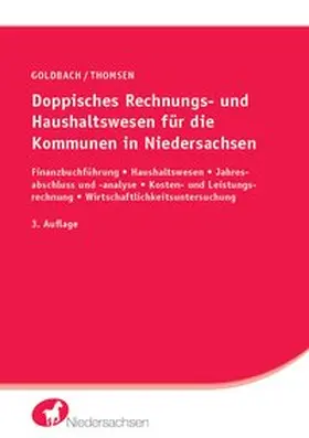 Goldbach / Thomsen |  Doppisches Rechnungs- und Haushaltswesen für die Kommunen in Niedersachsen | Buch |  Sack Fachmedien
