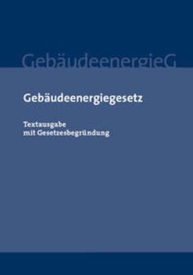 Gebäudeenergiegesetz | Buch | 978-3-946374-92-3 | sack.de