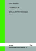 Meinshausen / Küfner-Schmitt / Jaensch |  Meinshausen, D: Smart Contracts | Buch |  Sack Fachmedien