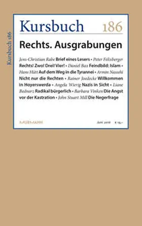 Felixberger / Nassehi | Kursbuch 186 | Buch | 978-3-946514-01-5 | sack.de