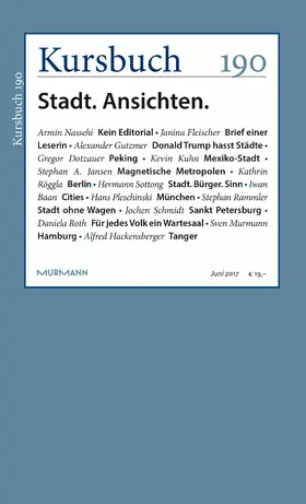 Felixberger / Nassehi | Kursbuch 190 | E-Book | www.sack.de