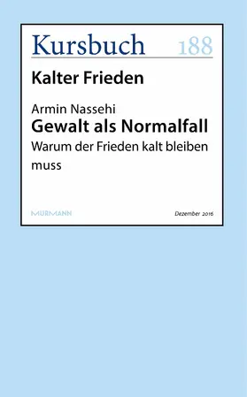 Nassehi | Gewalt als Normalfall | E-Book | www.sack.de