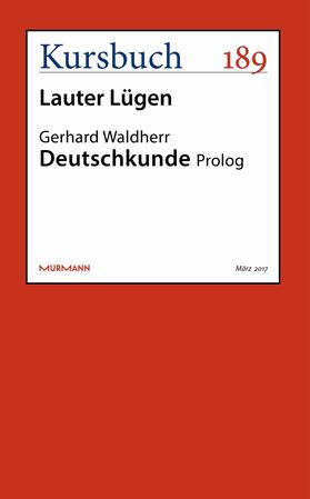 Waldherr | Deutschkunde | E-Book | sack.de