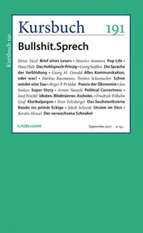Felixberger / Nassehi | Kursbuch 191 | Buch | 978-3-946514-73-2 | www.sack.de
