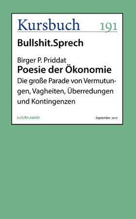 Priddat | Poesie der Ökonomie | E-Book | sack.de