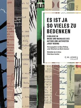Reding / Palberg |  Es ist ja so vieles zu bedenken | Buch |  Sack Fachmedien