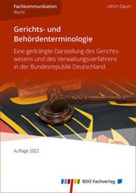 Daum | Gerichts- und Behördenterminologie 2022 | Buch | 978-3-946702-19-1 | sack.de