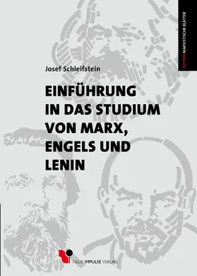 Schleifstein |  Einführung in das Studium von Marx, Engels und Lenin | eBook | Sack Fachmedien