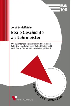 Schleifstein |  Reale Geschichte als Lehrmeister | eBook | Sack Fachmedien
