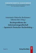 Matusche-Beckmann / Sato |  Rechtsprobleme der Informationsgesellschaft | Buch |  Sack Fachmedien