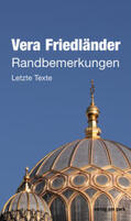 Friedländer |  Friedländer, V: Randbemerkungen | Buch |  Sack Fachmedien