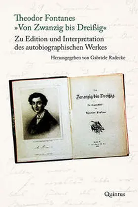 Radecke |  Theodor Fontanes "Von Zwanzig bis Dreißig" | Buch |  Sack Fachmedien