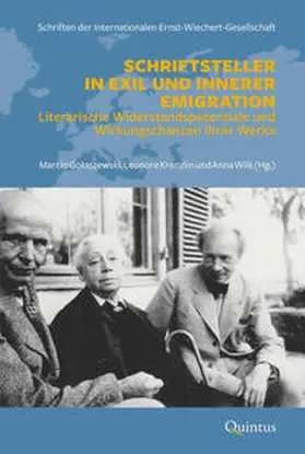 Golaszewski / Golaszewski / Krenzlin |  Schriftsteller in Exil und Innerer Emigration | Buch |  Sack Fachmedien