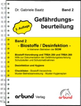 Baatz | Band 2 - Gefährdungsbeurteilung "Biostoffe / Desinfektionsmittel" | Medienkombination | 978-3-947415-01-4 | sack.de