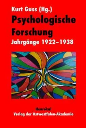 Guss |  Psychologische Forschung | Buch |  Sack Fachmedien