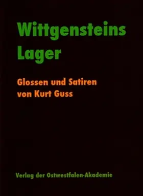 Guss |  Wittgensteins Lager | Buch |  Sack Fachmedien