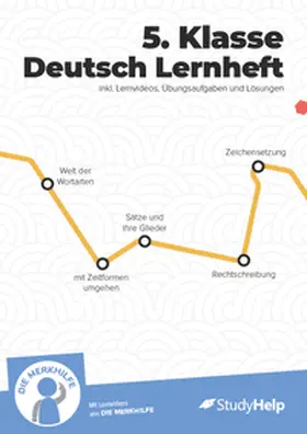 Gaschler / StudyHelp GmbH |  Deutsch Lernheft für 5. Klasse: Lernvideos, Aufgaben & mehr | Buch |  Sack Fachmedien