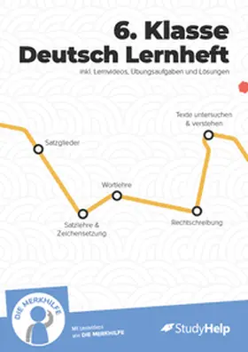 Gaschler / StudyHelp GmbH |  Deutsch Lernheft für 6. Klasse: Lernvideos, Aufgaben & mehr | Buch |  Sack Fachmedien