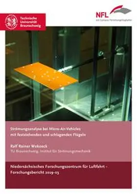 Wokoeck |  Strömungsanalyse bei Micro-Air-Vehicles mit feststehenden und schlagenden Flügeln | Buch |  Sack Fachmedien