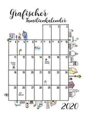 K4Verlag |  Einschreibkalender Grafischer Familienkalender 2020 30x40 cm | Sonstiges |  Sack Fachmedien