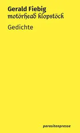 Fiebig |  motörhead klopstöck | Buch |  Sack Fachmedien